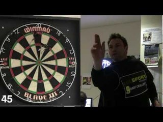 Jason Cundy takes the 9 dart challenge in talkSPORT magazine