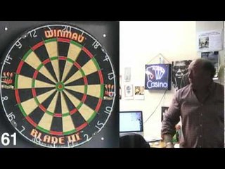 Alan Brazil takes the nine dart challenge in talkSPORT magazine