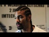 David Haye: 'The power I'm looking at unleashing, I could break my hand'