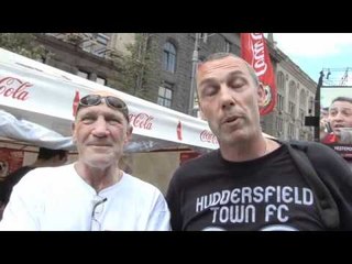 Arsenal fan predicts glory and England fans in Kiev share their experiences