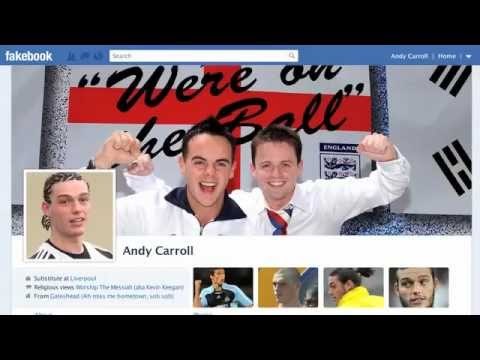 Andy Carroll's L'Oreal deal?? | Cheryl Cole likes this | Big Andy's Fakebook gets hijacked