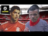 Crazy Football Trick Shots At The Emirates | Suarez | Barton | STR