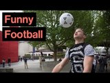 Trying to Jump As High As Cristiano Ronaldo | 8ft 6in Jumping Header Challenge