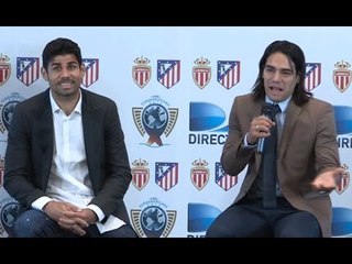 Falcao Signs For Chelsea And Argues With Diego Costa At Press Conference!*