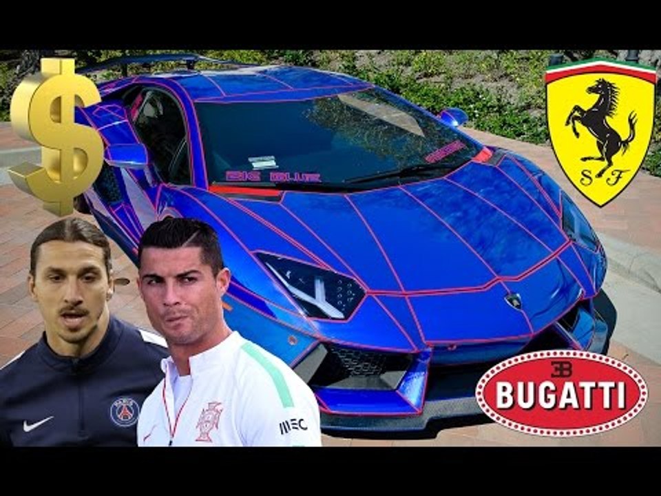 10 Most Expensive Footballers' Cars | Ferraris | Lamborghinis | Bugattis