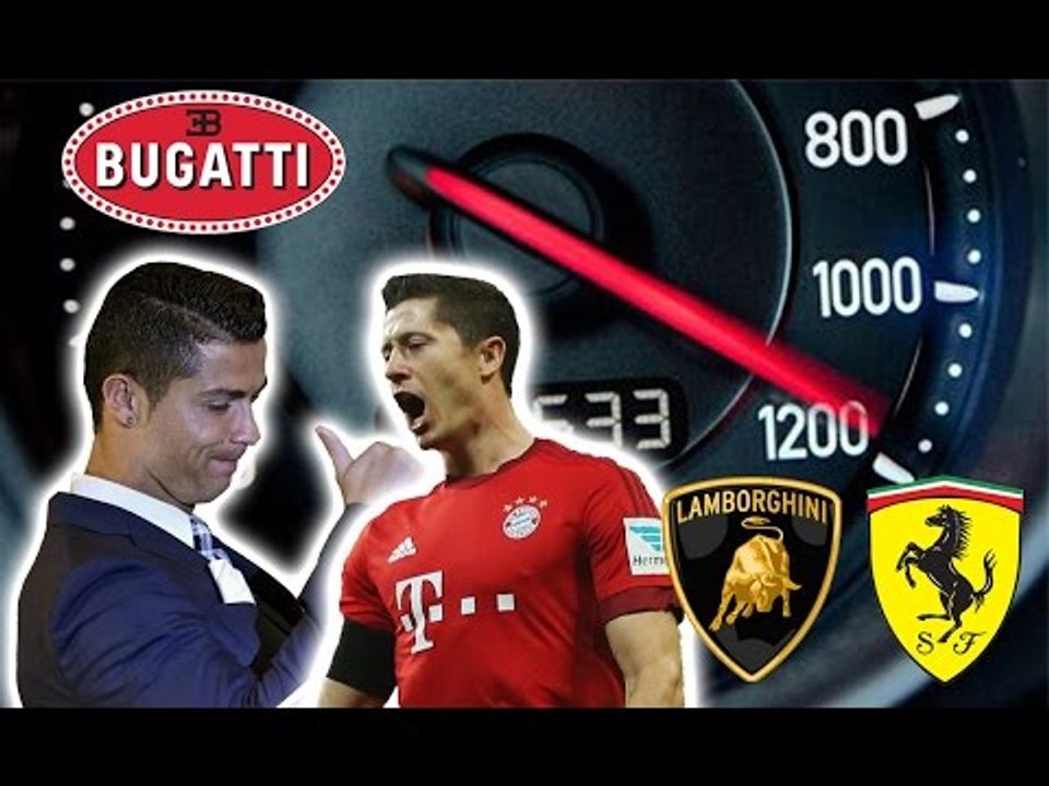 10 Fastest Footballers' Cars | Ferraris | Lamborghinis | Bugattis