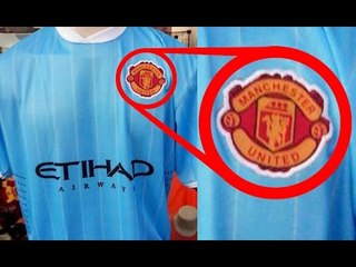 Top 10 Funniest Rip-Off Football Kits | Ft. Man United, City, Arsenal & Chelsea