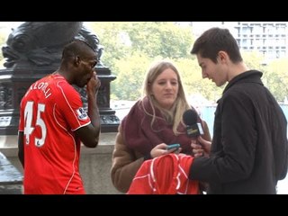 Trying To Swap A Balotelli Liverpool Shirt In Public