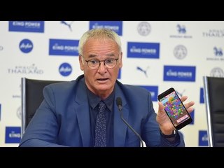 Leicester Manager Ranieri: "This Job Is Easy, I Just Sit About Playing Candy Crush!"
