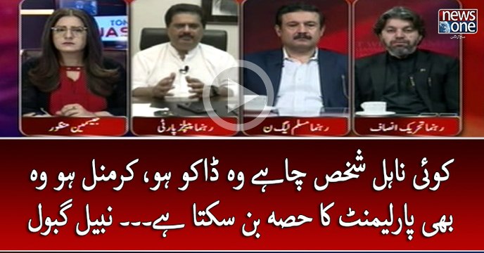 Koi #NaEhal Shakhs Chahay Wo #Dacu Ho, #Criminal Ho Wo Bhi #Parliament Ka Hissa Ban Sakta Hai... #NabilGabol