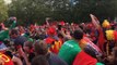 Belgium 3-0 Ireland | Fans Party TOGETHER At Full Time | How All Football Fans Should Be!