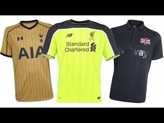 New Premier League Kits 2016/17 | Goalkeeper & Third