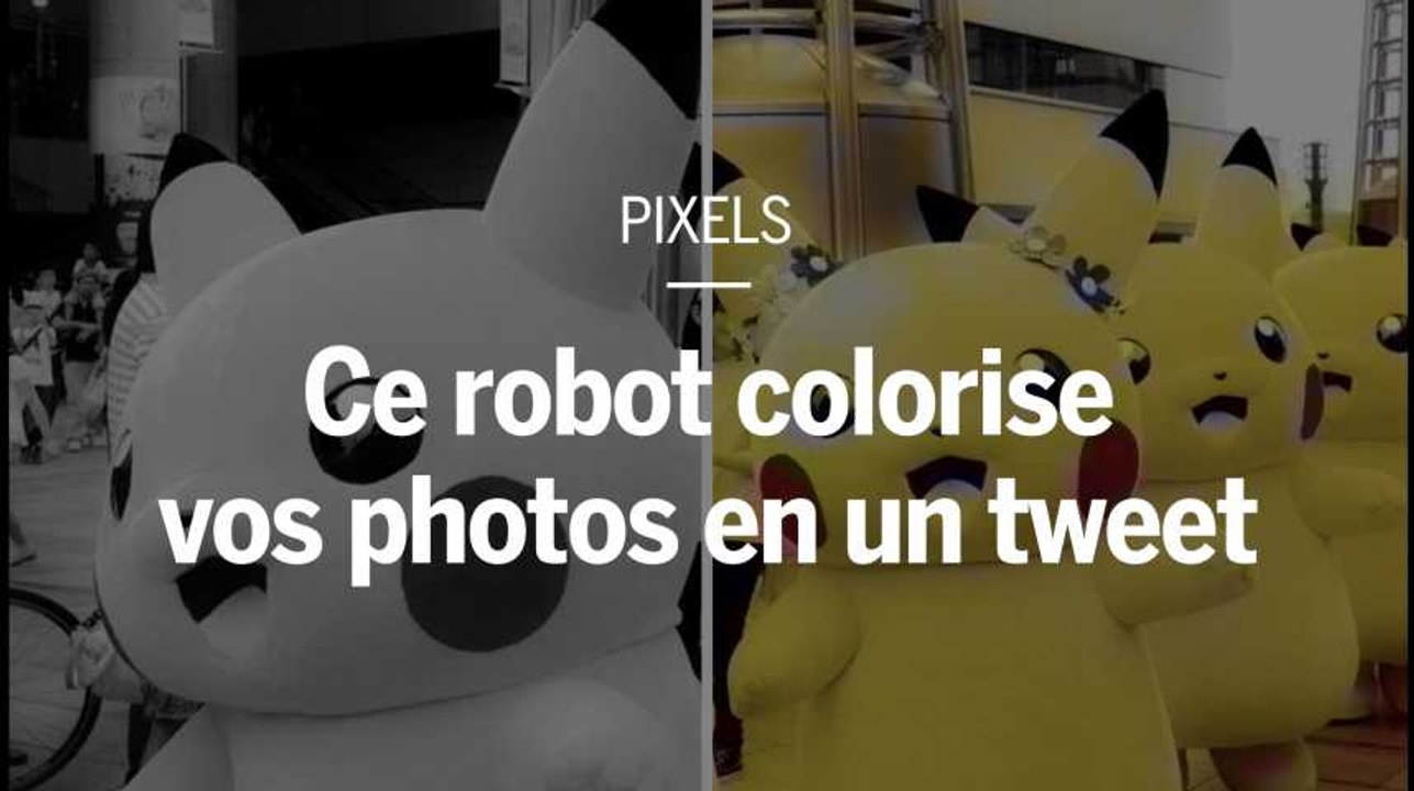 Ce robot colorise vos photos en un tweet