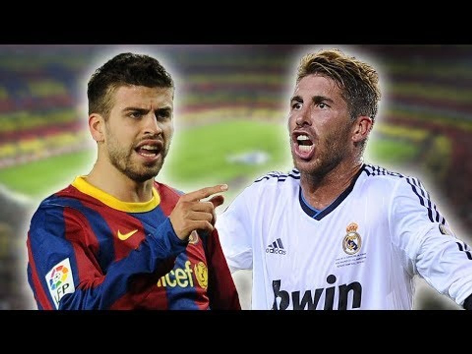 Gerard Pique V Sergio Ramos | The Story Of Why They Don't Get On