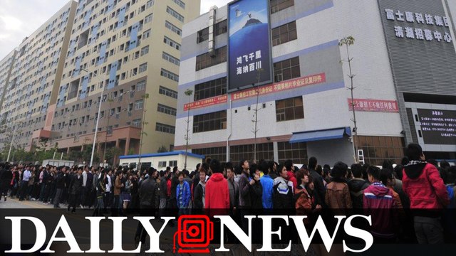 Chinese high schoolers forced to make iPhones, work 11-hour days