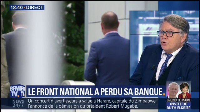 Selon Gilbert Collard, la Société générale est aux ordres de l'autorité politique