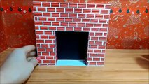 НОВОГОДНИЙ DIY❋Как сделать и украсить комнату для кукол на Новый Год❋How to make room