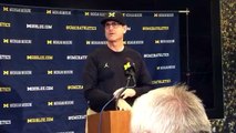 Jim Harbaugh’s Noon Presser