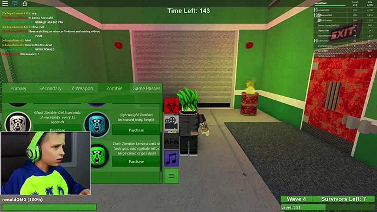 So Bad At The Zombie Rush Roblox Video Dailymotion - zombie rush roblox braaaaaains