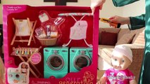 Baby Doll Washing Machine Baby Annabell Baby Born Doing Laundry OG Dolls Toy Play