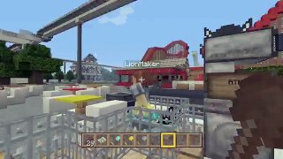 Minecraft :: Lets Build A Theme Park :: World Tour Ft. Lionmaker :: E100