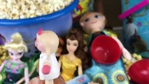 Frozen Anna Huge Mess POPCORN SURPRISE TOYS HUNT EGG SURPRISES Elsa Disney Princess Paw Patrol