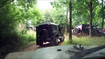 Land Rover Series 2 off roading (lap of Billing Landy Show off road course 2016)