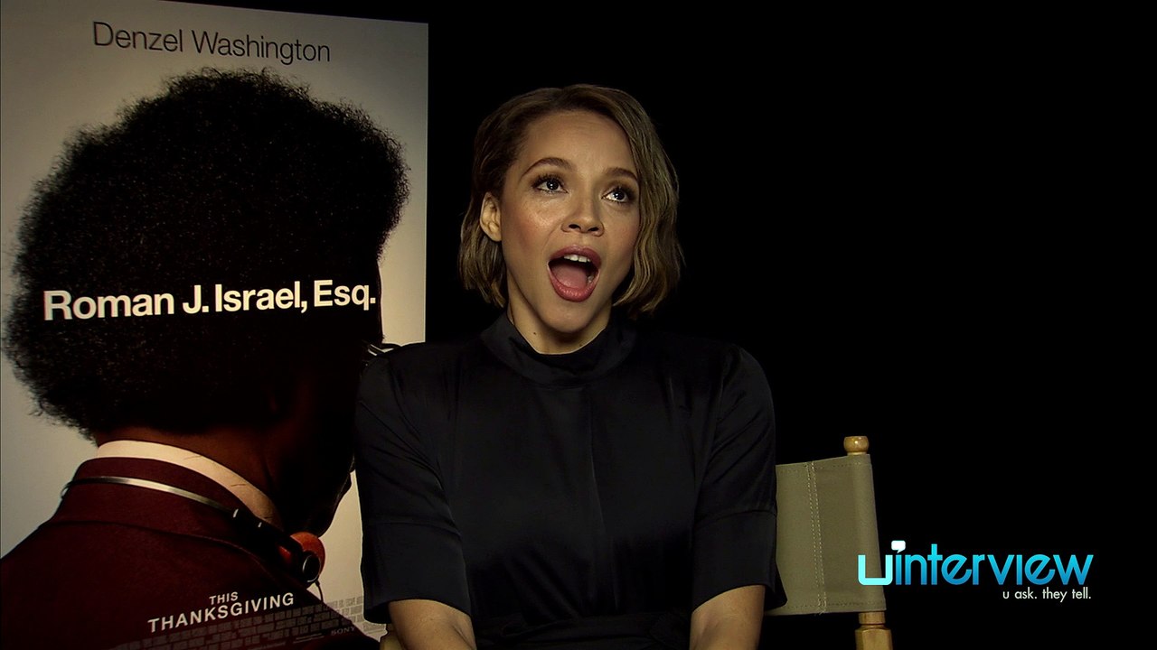 Carmen Ejogo On Denzel Washington, 'Roman J. Israel, Esq.'
