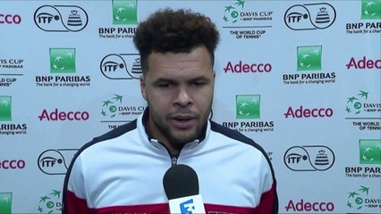 Jo-Wilfried Tsonga : "Ne pas se laisser emporter par l'émotion"