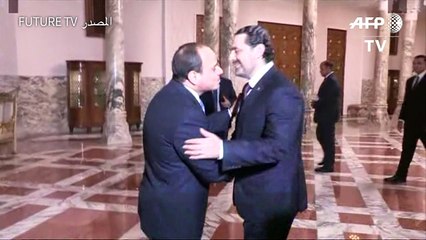 الحريري يلتقي السيسي في القاهرة قبل عودته الى لبنان