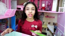 Como fazer uma lanchonete para Barbie (How to Make a Barbie Cafeteria)