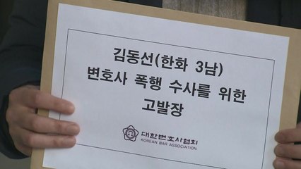 대한변협, 한화 김동선 갑질 검찰에 고발 / YTN