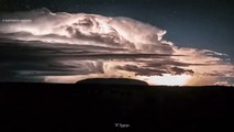 Timelapse Captures Lightning at Uluru