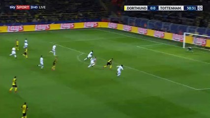 Pierre-Emerick Aubameyang Goal HD - Borussia Dortmund 1-0 Tottenhem