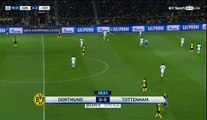 Dortmund 1 - 0  Tottenham  21/11/2017 Pierre-Emerick Aubameyang Super Goal 31' Champions League HD Full Screen .