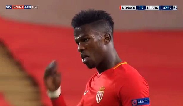 Monaco 1 - 3 RB Leipzig 21/11/2017 Radamel Falcao Garcia Zarate Super Goal 43' Champions League HD Full Screen .