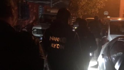 Aydın'da Uyuşturucu Operasyonu