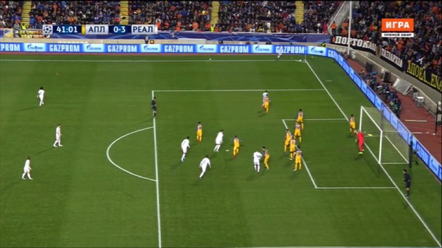 0-3 Nacho Goal UEFA Champions League Group H -0 21.11.2017 APOEL FC 0-3 Real Madrid