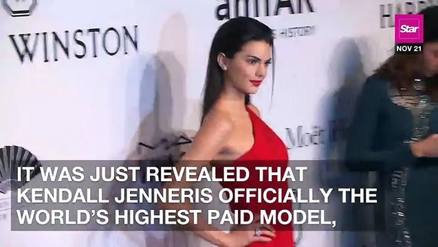 Kendall Jenner Is Officially The World’s Highest Paid Model!