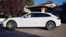 Porsche Panamera Turbo S E-Hybrid Sport Turismo Design in Carrara White Metallic