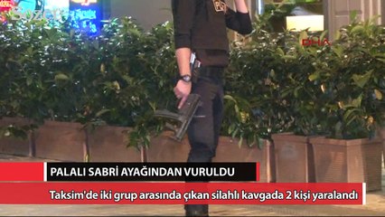 ‘Palalı saldırgan’ silahla yaralandı