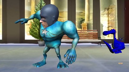 Spiderman horse Captain america Hulk ironman Batman Finger family Rhymes for kIds 3d animation