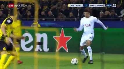 Harry Kane Goal HD - Dortmund 1-1 Tottenham 21.11.2017