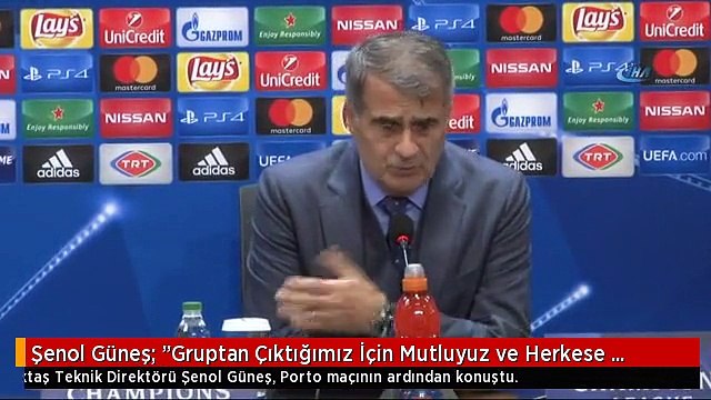 Şenol Güneş: Gruptan Çıktığımız İçin Mutluyuz ve Herkese Teşekkür Ediyorum