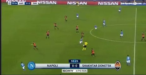 Naples 1-0 Shakhtar Donetsk But Lorenzo Insigne - 21.11.2017