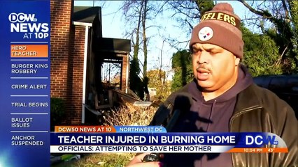 Teacher Fighting for Her Life After Trying to Save Mom From House Fire