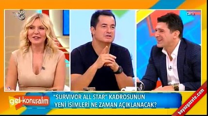 Acun Ilıcalı canlı yayında açıkladı... O isim Survivor'da