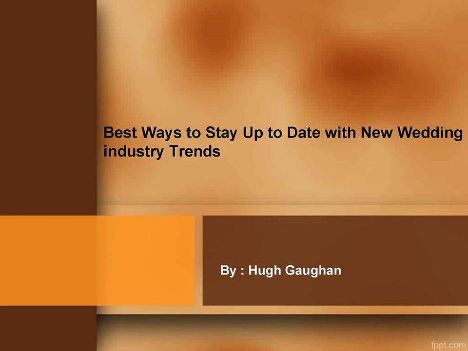 Best Wedding trends for Bride and Groom : Hugh Gaughan
