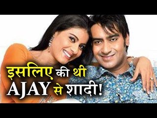 Kajol finally reveals why she Married Ajay Devgan