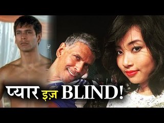 Milind Soman Dating 23 Years Old Air Hostess Ankita Konwar